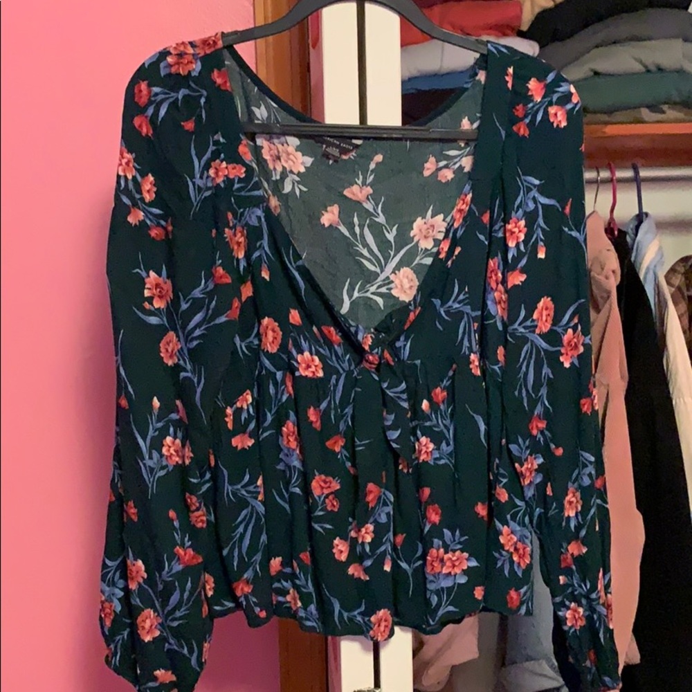 Floral Print Blouse